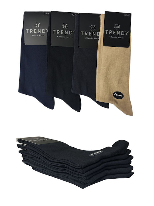 Trendy Männliche Mehrfarbige Socken 4Pack