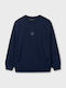 Kinder-Sweatshirt Nautikblau