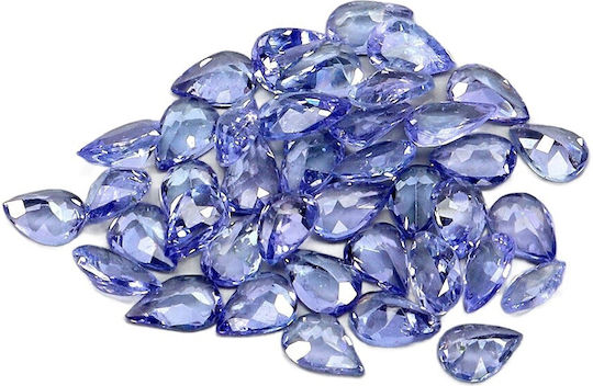 Tanzanit 40 Bucăți Pietre Naturale VVS 4.05ct