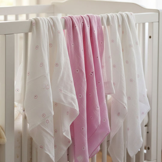 Gamberritos Kids Πάνα Αγκαλιάς 80x80cm 3τμχ Gamberritos Kids Πάνα Αγκαλιάς 80x80cm 3τμχ