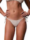 Slip Bikini Inferioare Cu Dantelă Bej
