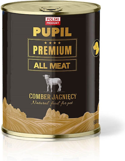 Dog Food Wet Dog Food in Cans with Meat and Lamb Grain-Free 800gr