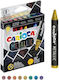 Κηρομπογιές Μεταλλικές Σετ 6 Τμχ Carioca Metallic Wax Crayons