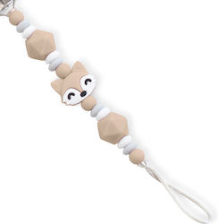 Saro Pacifier Clip Foxy