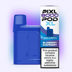 Pixl 8000 Pod XL Blaubeere Himbeere 20mg 2+10ml