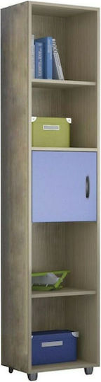 Boden Bücherregal Holz Braun 35x38.2x180cm