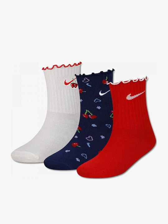 Nike Детски Чорапи Cherry Lettuce Бели
