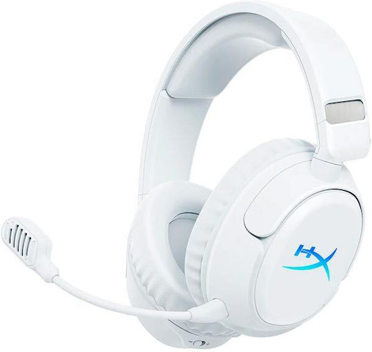 HP Cloud Flight 2 Wireless Over Ear Gaming Headset with Bluetooth / USB Connectivity White