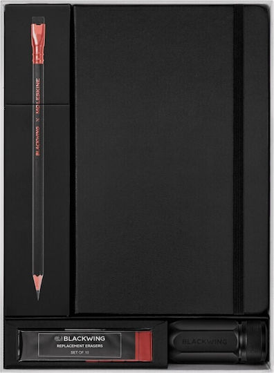 Blackwing Set 10 Pagini De Înlocuire Cu Copertă Tare Și Cauciuc (Desene Și Modele Diverse)