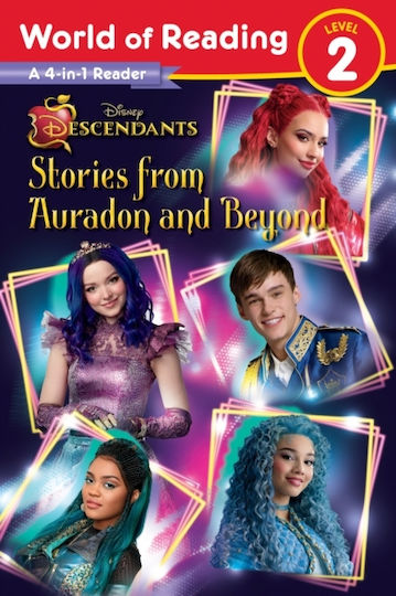 World Of Reading: Descendants 4-in-1 Reader: Stories From Auradon And Beyond - Hyperion - Paperback / Softback