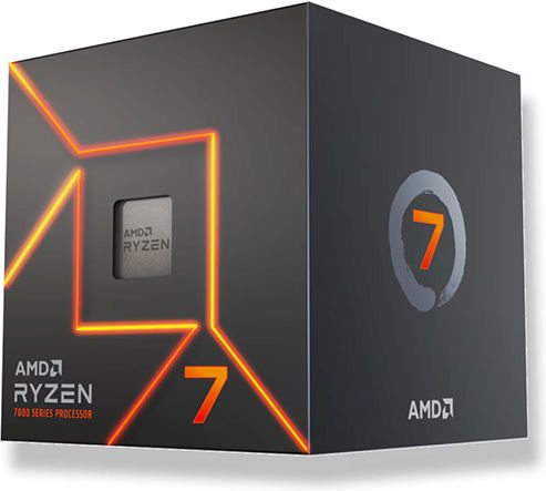 AMD Ryzen 7 7700 (SBX) 3.8GHz Processor 8 Cores for Socket AM5 in Box with Heatsink
