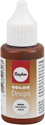 Flüssige Farbe Porzellan 25ml Braun