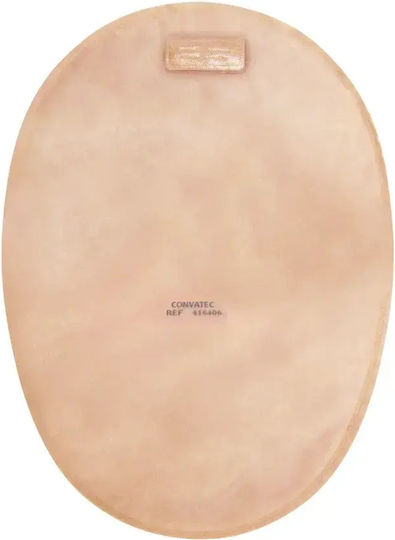 Convatec Natura+ Closed Colostomy Bag Closed Type Snap-On Base 30 Pieces 70mm Window