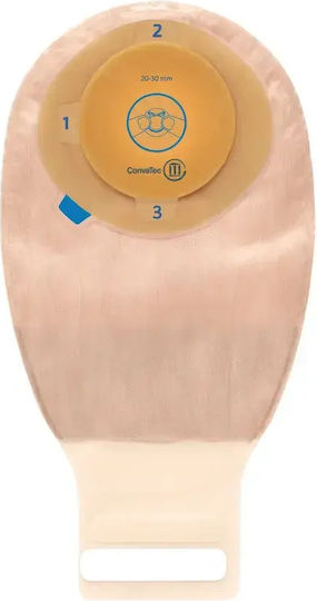 Convatec Esteem+ Drainable Moldable Ileostomy Bag Cut-to-Fit Open Type Adhesive 10 Pieces 40-50mm