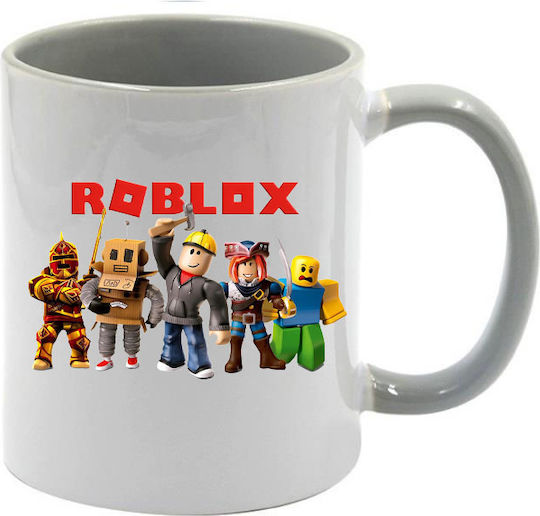 Roblox Tasse Grau Mit Griff Innenraum