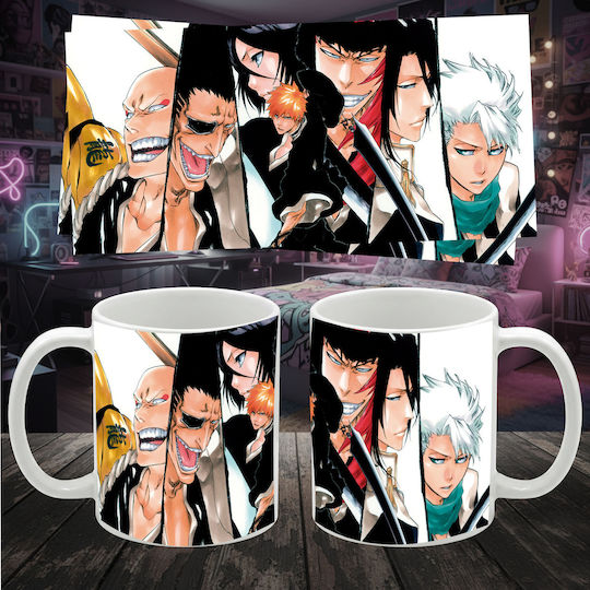White Anime Bleach Mug