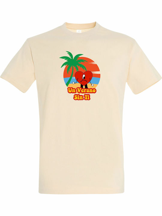 Tricou Unisex Bad Bunny Un Verano Sin Ti Crem