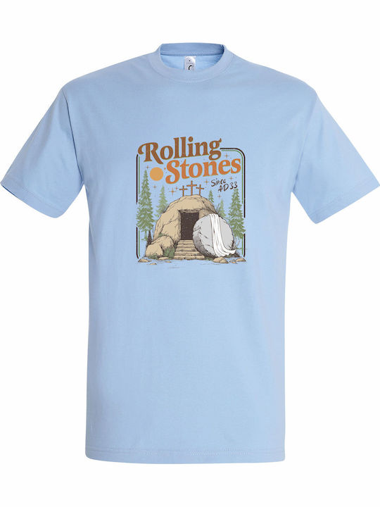 Unisex T-shirt Rolling Stones Lustige Ostern Ed...
