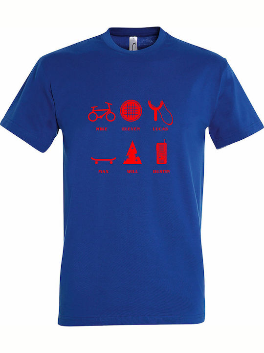T-shirt Unisex " Stranger Things Gang Elements ...