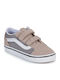 Old Skool V Παιδικά Sneakers με Σκρατς Μπεζ
