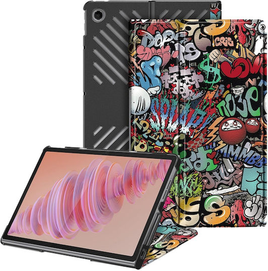 Tablet Case Lenovo Tab Plus Skyddar Innovation Multi-angle Stand Sleep Wake Function Foldpro Urban Vibe Set Sticker