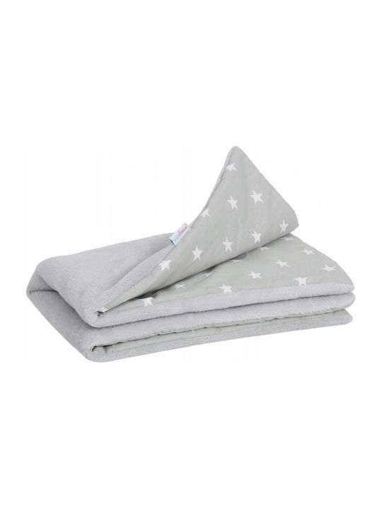BabyMam Pătură Pepinieră Swaddling 100% Bumbac Gri 75x50cm
