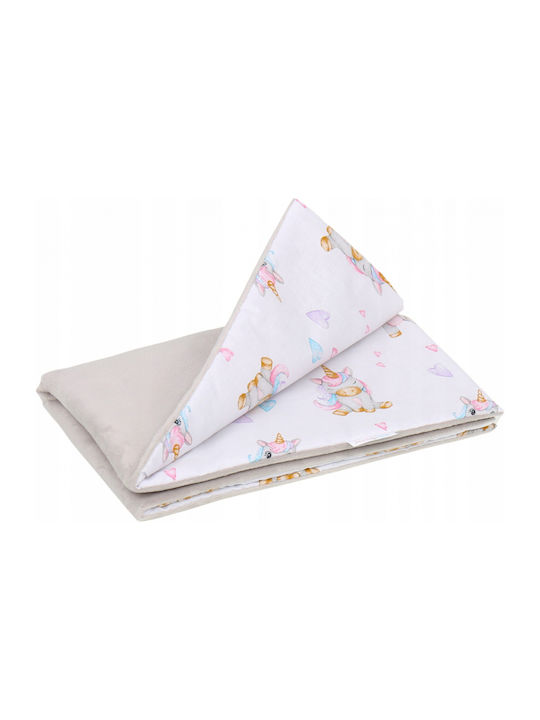 BabyMam Pătură Pepinieră Swaddling 100% Bumbac Roz 75x50cm