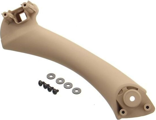 Mâner Interior Din Plastic Bej Stânga Față Spate Compatibil BMW Seria 3 E90 E91 2004-2012