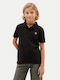 Kids Top Short-sleeved Black