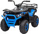 Kids Electric 4 Wheel Motorcycle 12 Volt Blue for 3+ Years