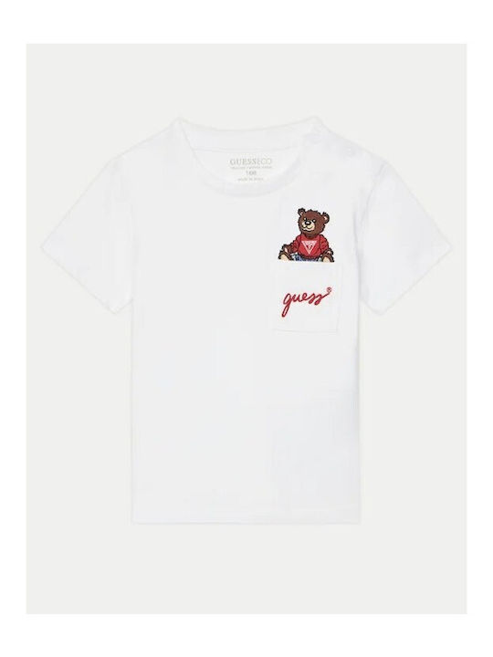 Guess Kids Short-Sleeved Top White