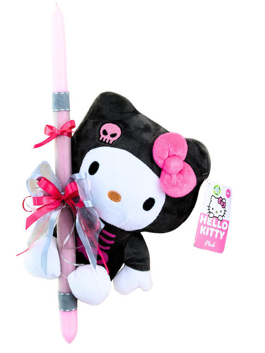 Easter Candle Hello Kitty Round with Box 25cm