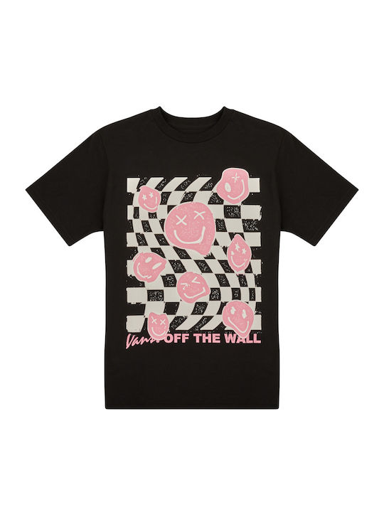Vans Παιδικό T-shirt Μαύρο