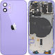 Apple Iphone 12 Capac Baterie Ramă Mijlocie Mov Swap