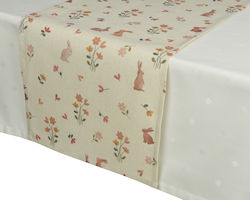 Fabric Runner 32x140 Cm Easter Design