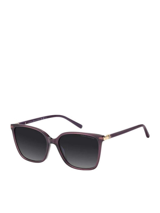 Tommy Hilfiger Women's Sunglasses with Purple Frame and Gray Lens th2349/s LHF/9O