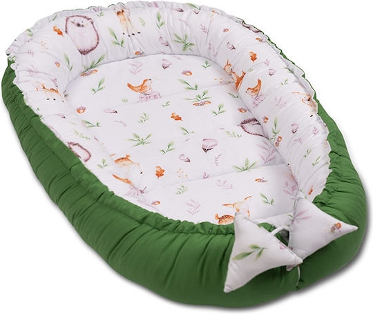 Kidizi Perna Pentru Bebeluși Tip Cuib Verde 50x90 cm