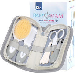 BabyMam Baby Pflege-Set Grau 6 Stück BabyMam Baby Pflege-Set Grau 6 Stück