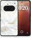 Weiße Gold Marmor Nothing Phone 3a Handyhülle