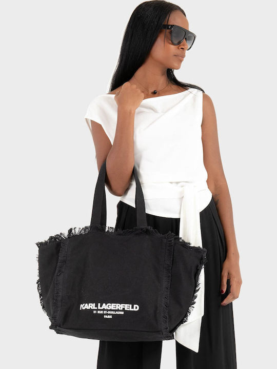 Karl Lagerfeld Rsg Fabric Women's Tote Handbag ...