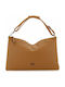 Leather Women's Shoulder Bag Tabac