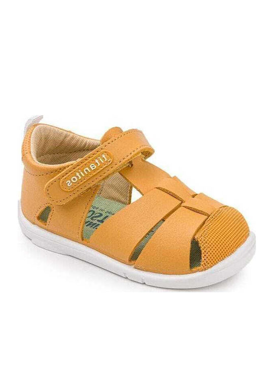 Titanitos Kindersandalen Anatomisch Gelbe