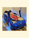 Kinderbett Auto Lamborghini Mit Türen Blau 207x105x45cm