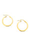 Rubini Gold 9K Hoop Earrings
