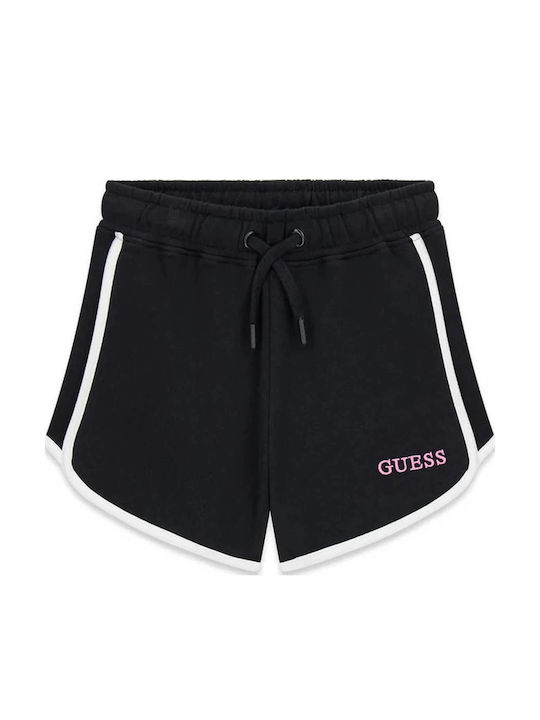 Guess Pantaloni Scurți Și Bermude Sport Pentru Copii Negri