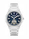 Kenneth Cole Men's Automatic Watch With Silver Metal Bracelet