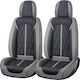 CarGuard Set De Huse Scaune Auto Din Piele Gri