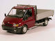 1/43 Ford Transit Einzelkabine 2000 Salsa Rote Metallfarbe