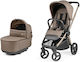 Peg Perego City Loop Pro Reversible 2 in 1 Baby Stroller Suitable for Newborn Pine Bark 10.8kg