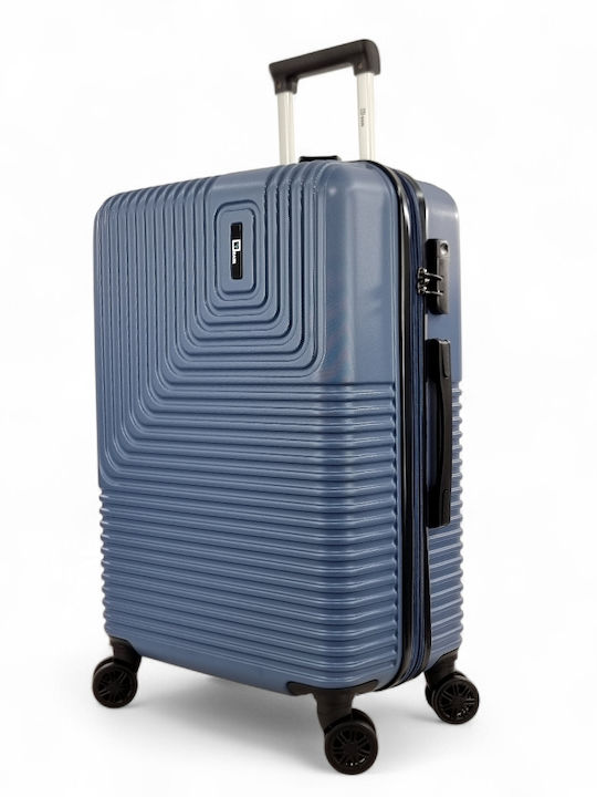 Rain Kids Large Hard Blue Travel Suitcase With ...